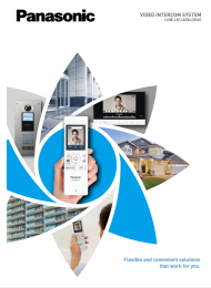Panasonic Video Intercom Line-up Catalogue
