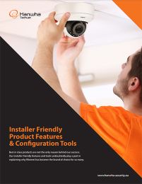 Wisenet Installer Friendly Brochure