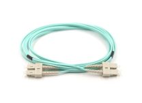 SCA-SCSC-MM-OM4-10M-Aqua