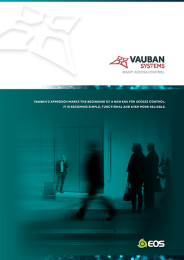 Vauban Access Control Brochure