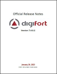 Digifort 7.4 Release Notes