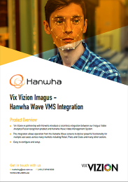 Imagus Hanwha WAVE VMS Integration by Vix Vizion
